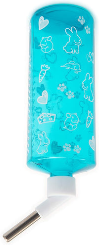 Lixit Weather Resistant Cage Water Bottles for Rabbits, Ferrets - Blue / 32 Ounce Pack of 1 - image 2