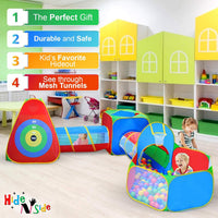 Hide N Side 5pc Kids Ball Pit Tents and Tunnels - image 2
