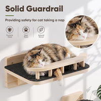 Cat Wall Shelves with 3 Steps - Rectangular - image 3