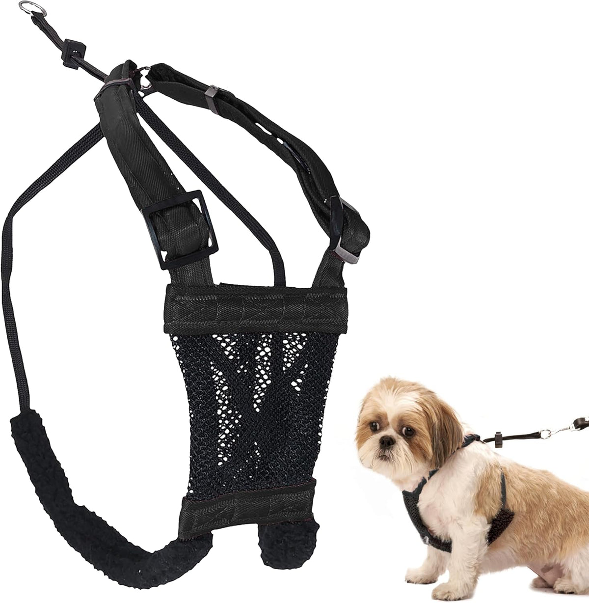 Sporn No Pull Dog Harness - Small / Black