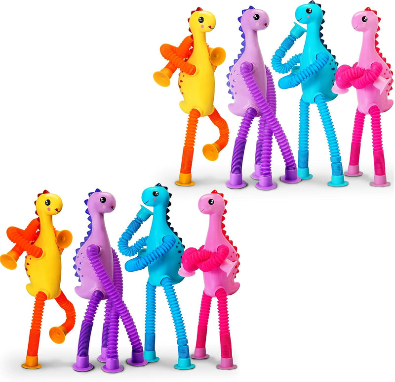 4Pcs Dinosaur Airplane Travel Car Ride Toys for Toddlers Kids Boys - 8pc Dinosaur / 8PC dinosaur