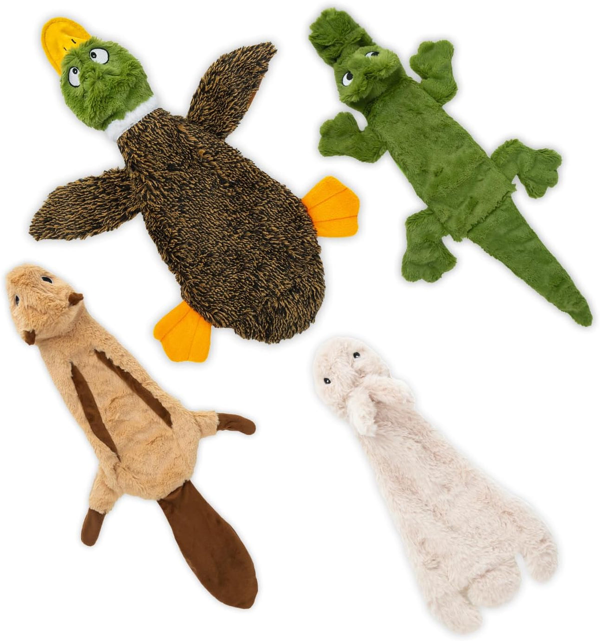 Best Pet Supplies Squeaky Dog Toys with Soft Durable Fabric for Small