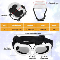 Frienda Dog Helmet and Goggles - S / White - image 2