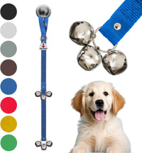 Caldwell's Pet Supply Co. Dog Potty Bells, Dog Door Bell - One Potty Bell / Blue