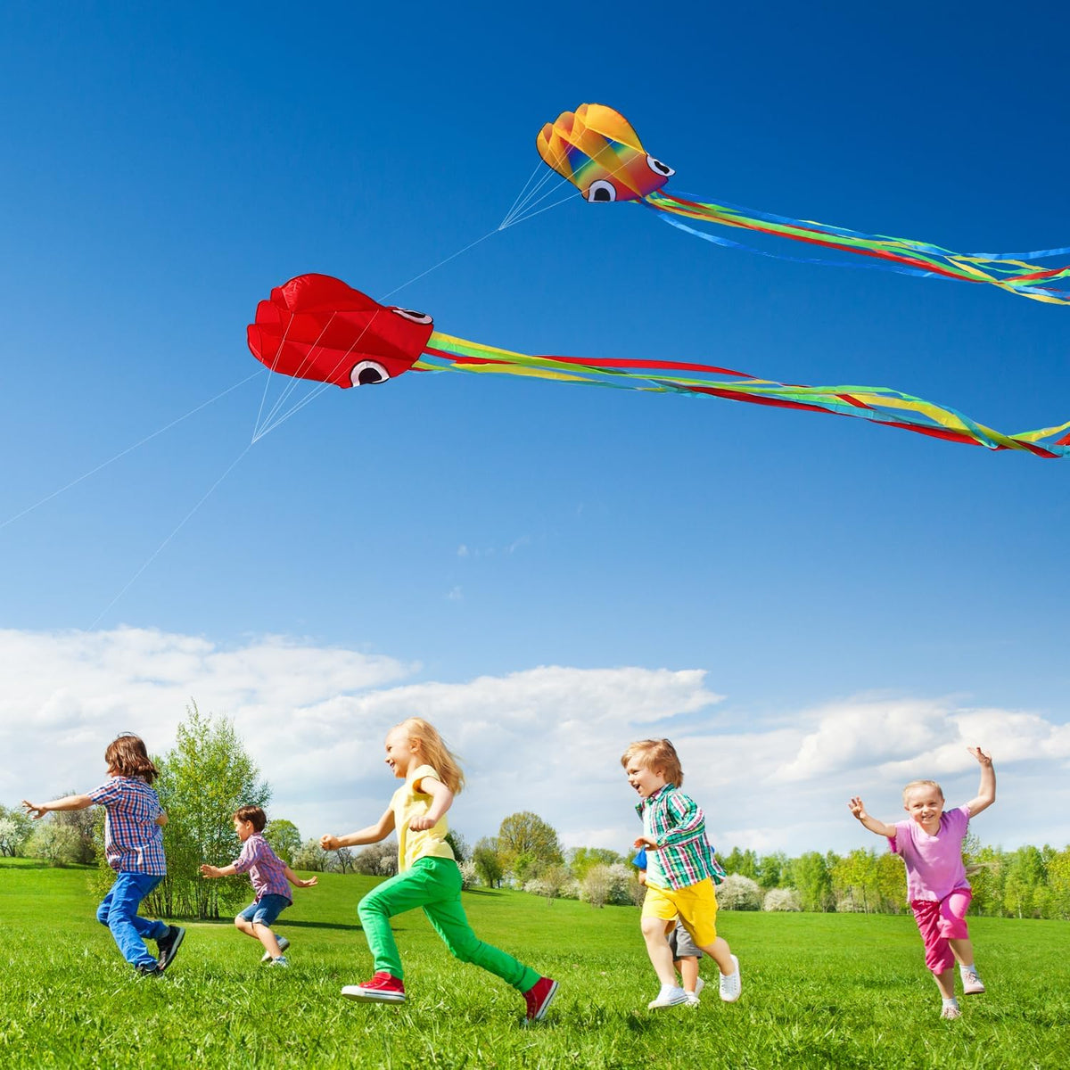 Yfafengs large octopus kite in waterproof cloth for kids and adults - view 19