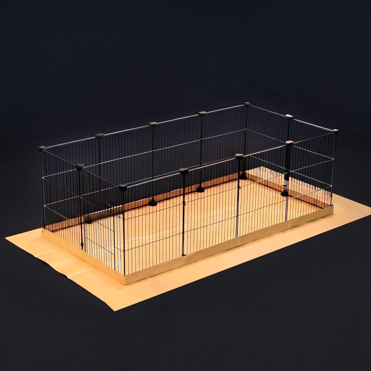 GuineaLoft Model-A Acrylic Guinea Pig Cage - Model-AB