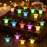 CroBlissful 50 little Jesus figurines that glow in the dark, five colors - view 12