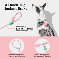 VETRESKA Hands-Free Dog Leash - Flora Pink - image 3
