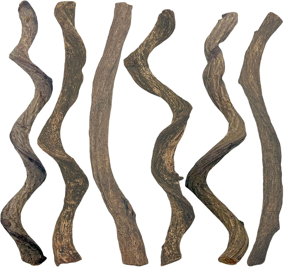 Reptile Decor 3PCS Natural Forest Branch Terrarium Habitat Decoration - XL: 6PCS (16IN)