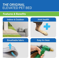 Coolaroo Original Elevated Dog Bed - Medium Dog Bed / Terracotta (Pack of 1) - image 3