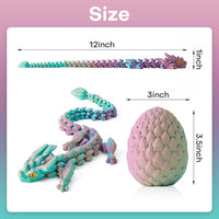 3D Printed Dragon Eggs with Dragon Inside - Random Mist Forest - image 2