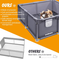 Whelping Box for Dogs and Puppies - 48×48×18in - image 4