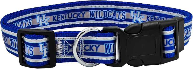 Pets First Collegiate PET Collar New Version Texas Longhorns Dog - Small / Kentucky Wildcats