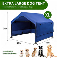 Summertrail Extra Large Dog House Outside - Blue - image 4