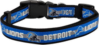 NFL Vikings Dog & Cat Collar - Detroit Lions / Large - image 2
