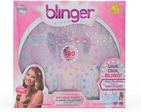 Blinger Glimmer Collection refill pack with 180 colorful gems on refill discs