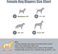 wegreeco Dog Diapers Female - X-Large (Pack of 3) / Ocean of Flowers - image 3