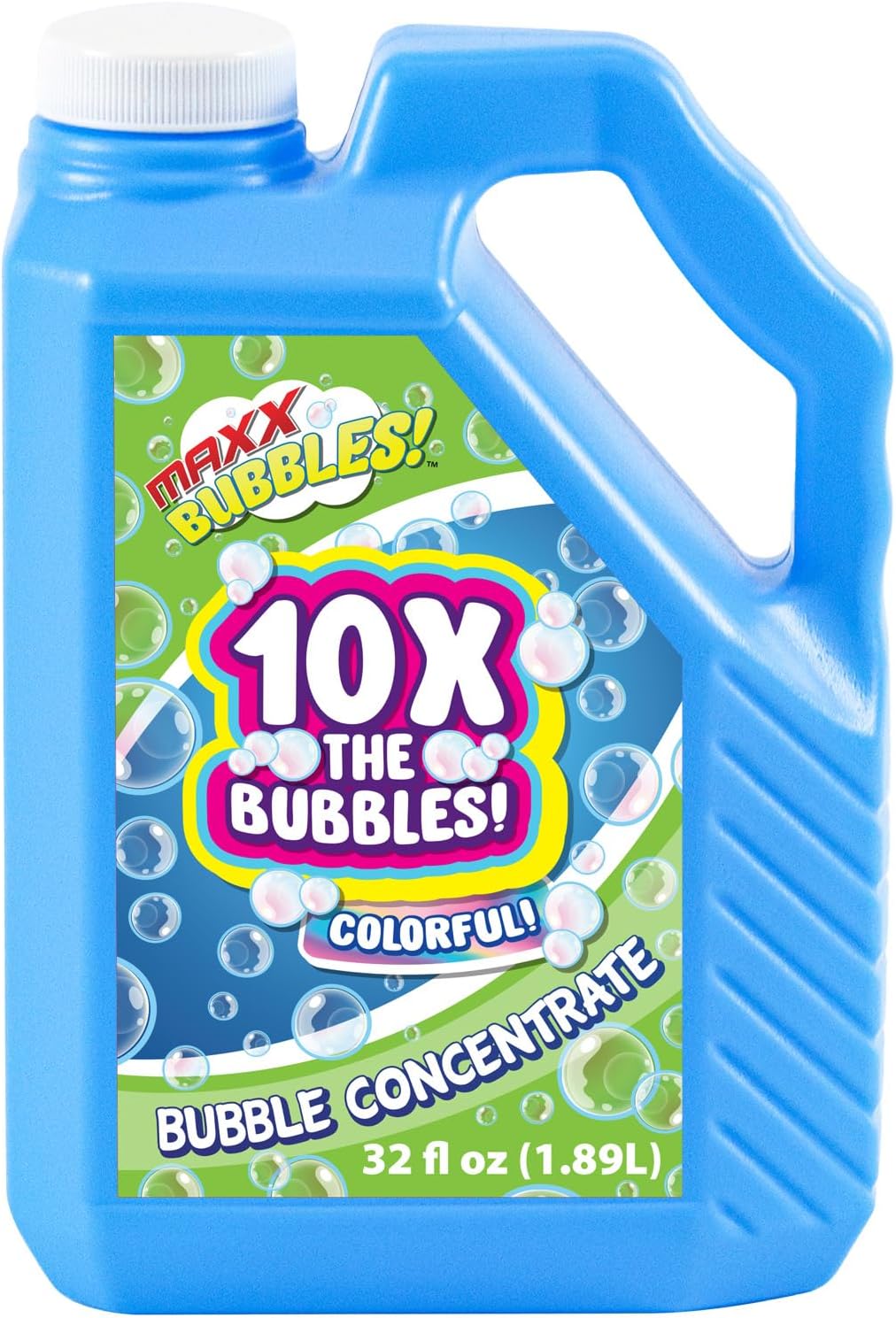 Maxx Bubbles 32 Oz Bubble Solution Concentrate, Non-Toxic