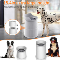 15.4in High Elevated Dog Water Bowls - image 4