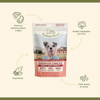 Superfood Complete, Air-Dried Adult Dog Food - High Protein, Zero Fillers, Superfood Nutrition by Katherine Heigl (24 oz, Beef & Bison Formula)