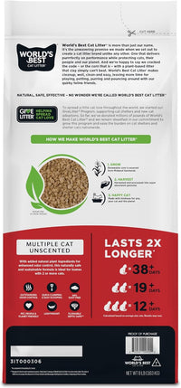 World's Best Cat Litter, Multiple Cat, Unscented, Odor Control - 8 lb - image 2