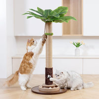 Tall Cat Scratching Post, Cat Toys - Brown - image 2