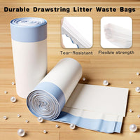 40-Pack Heavy Duty Cat Litter Box Liners for Fsitego & Fumoi - Blue / 120-Pack - image 3