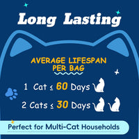 Crystal Cat Litter for Long-Lasting Odor Control, Non-Clumping - 24 lb / Classic - image 3