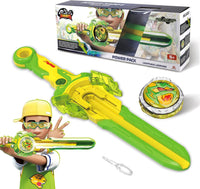Infinity Nado sword launcher spinning top, Gale Wings metal battle top with sword-shaped launcher - view 3