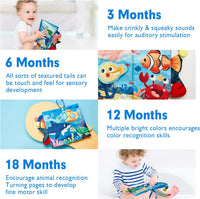 hahaland Baby Books 0-6 Months - Marine Animals - image 4