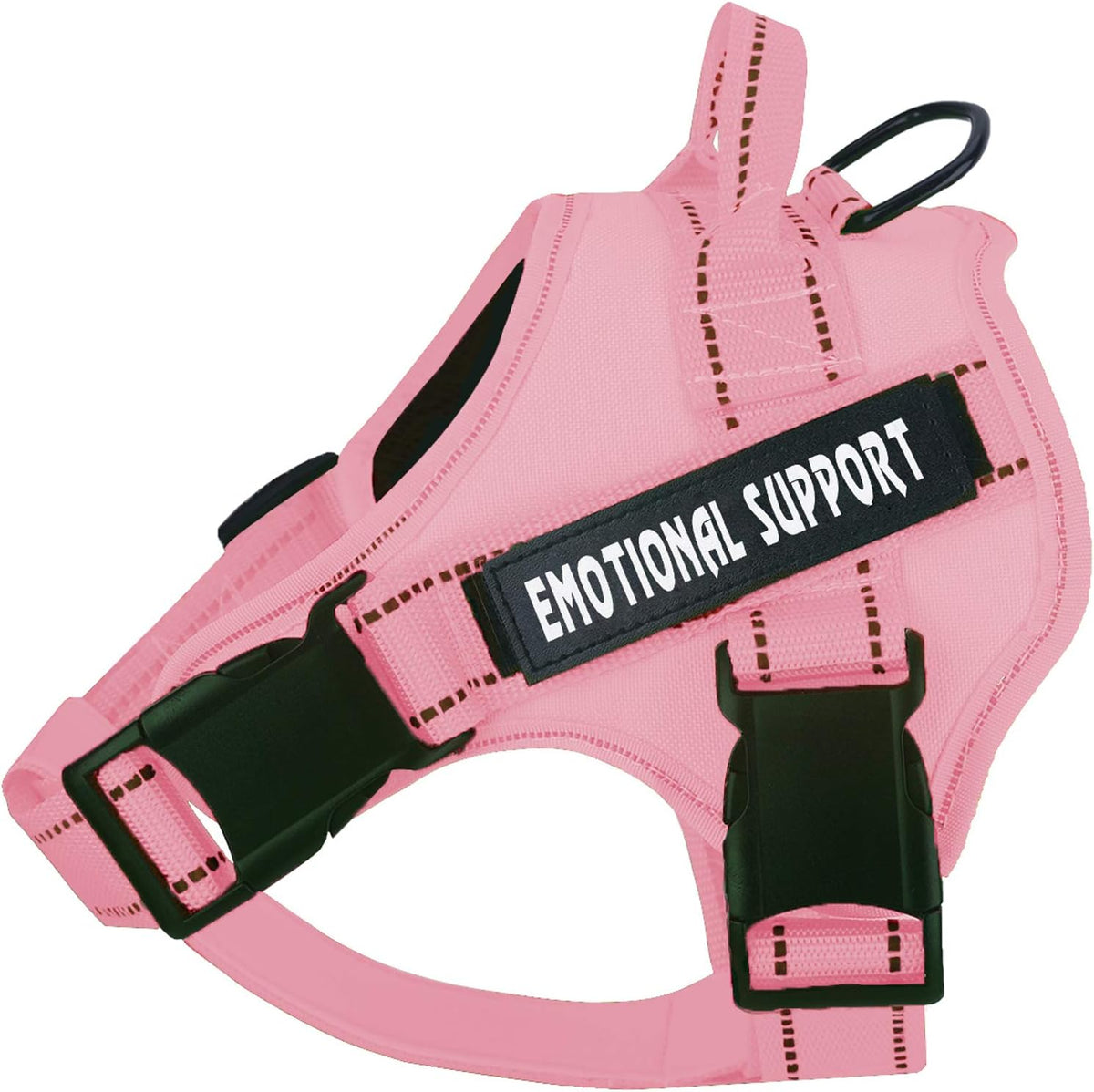 voopet Service Dog Harness, Emotional Support Pet Vest Harness - Small (Pack of 1) / Pink