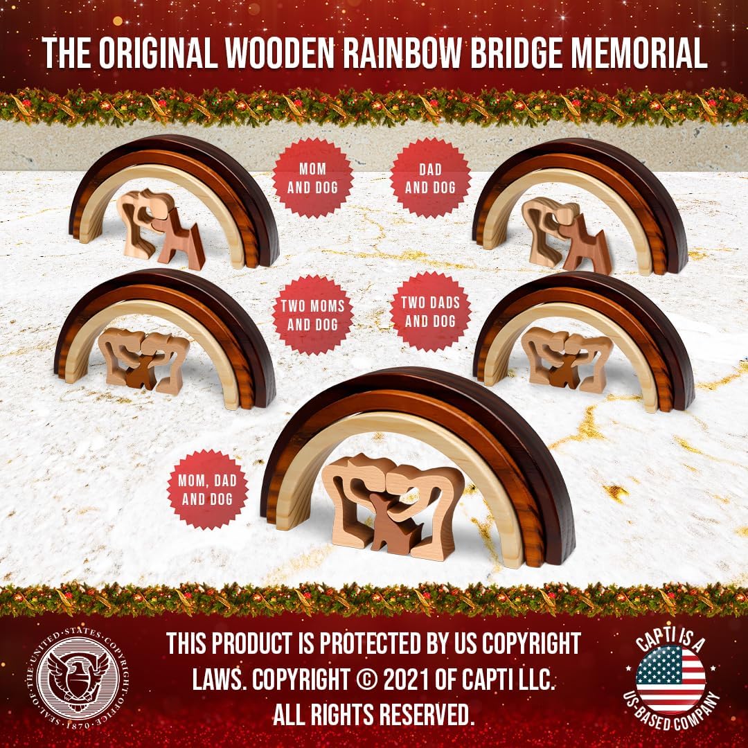 Rainbow Bridge Cat Memorial Gifts - 2 Moms and Dog - image 2