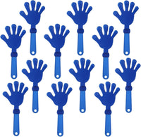 ZCYSRLQIN 12 pack hot pink plastic hand clappers noisemakers, 7.5 inch - view 9