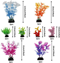 Fish Tank Decorations Plants with Resin Coral - image 2