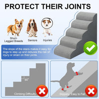 MEJYJEM Dog Stairs for high Beds 28.7” H - image 4