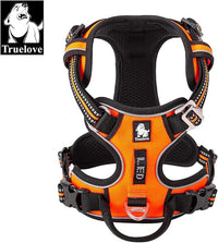 TRUE LOVE Dog Harness No Pull Nylon Reflective Pet Harness Adjustable Comfortable Control Step-in Brilliant Colors Truelove TLH56512