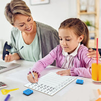 Scribbledo Alphabet Tracing Whiteboard, Dry Erase Lapboard 9x12 – Fun for Kids & Family - Set of 10 Boards & Erasers - image 3
