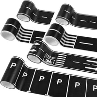 Quadafy road tape for kids, 3 rolls of 2 inch race track and roadway tape - view 2