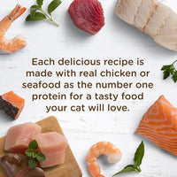 Rachael Ray Nutrish Natural Wet Cat Food, Chicken & Shrimp Pawttenesca Recipe, 2.8 Ounce Cup (Pack of 12), Grain Free (6303370281)