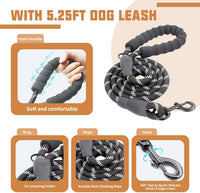 AUROTH Dog Harness for Large Dogs No Pull Tactical Harness and Leash - Turmeric / XL(Neck:24"-32.7",Chest:31.9"-43.7") - image 4