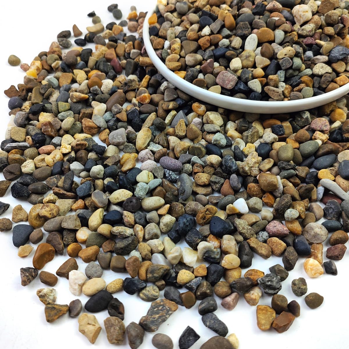 5LB Coarse Sand, Colored Rocks Pebbles - 40LB / 4-8MM