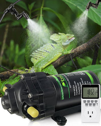 Automatic Reptile Mister System, Misting System with Timer - 2 Nozzles