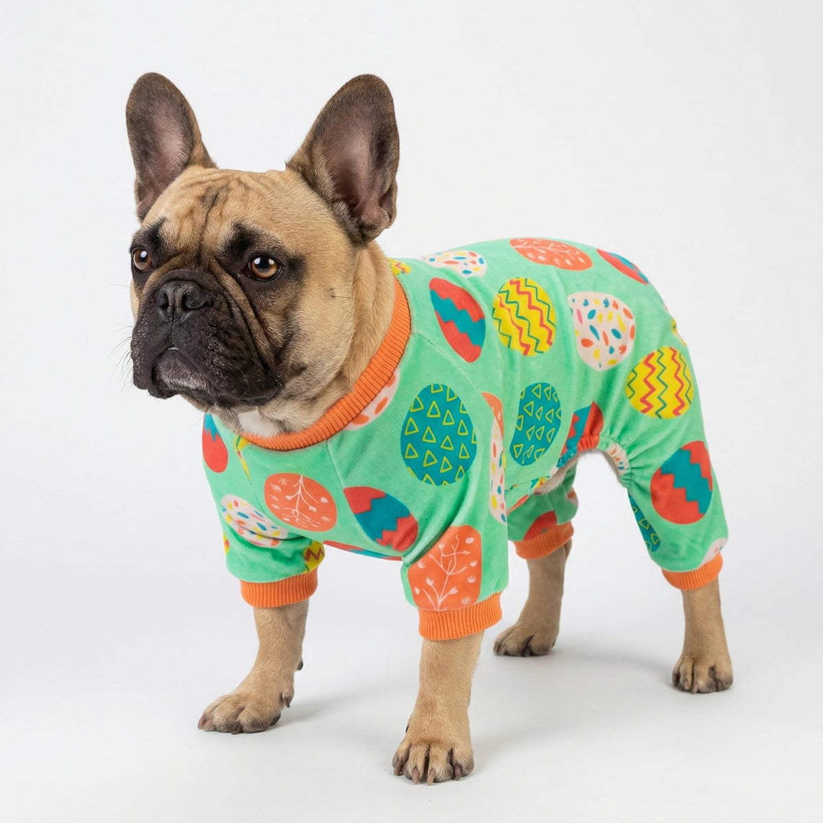 Fitwarm Funny Duck Dog Pajamas - Easter Egg / Small - image 4