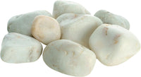 biOrb Marble Pebble Set , Solid and High-Quality Aquarium Decorations, White – Essentials for Fish