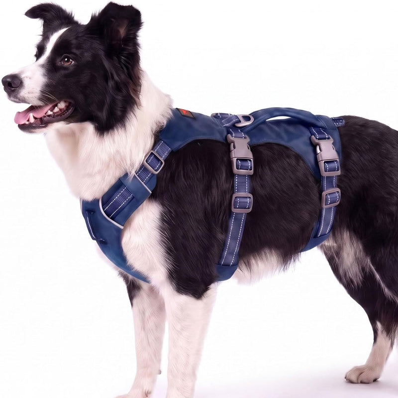 Tuff Pupper Escape Proof Dog Harness for Small Dogs - Small / Twilight Blue