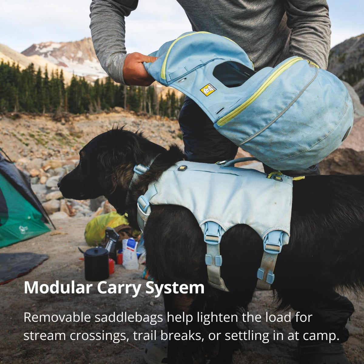 Ruffwear, Palisades Dog Backpack - Glacier Lake / X-Small - image 3