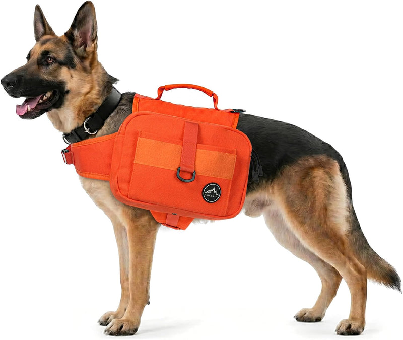 Himal Outdoors Dog Backpack & Saddle Bag - Orange