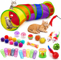 AILUKI 35PCS Cat Toys Variety Pack for Indoor Cats - Red