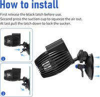 AQUANEAT Circulation Pump, 800GPH Aquarium Wave Maker - 800 GPH - image 3