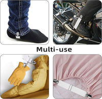 Adjustable Boot Straps Pant Stirrups Clips Boot Clips